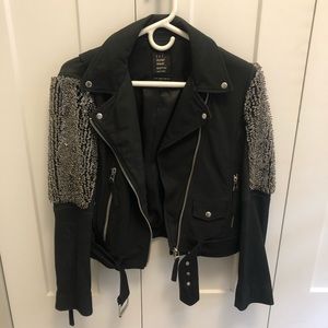 Zara - special edition Real Suede moto jacket
